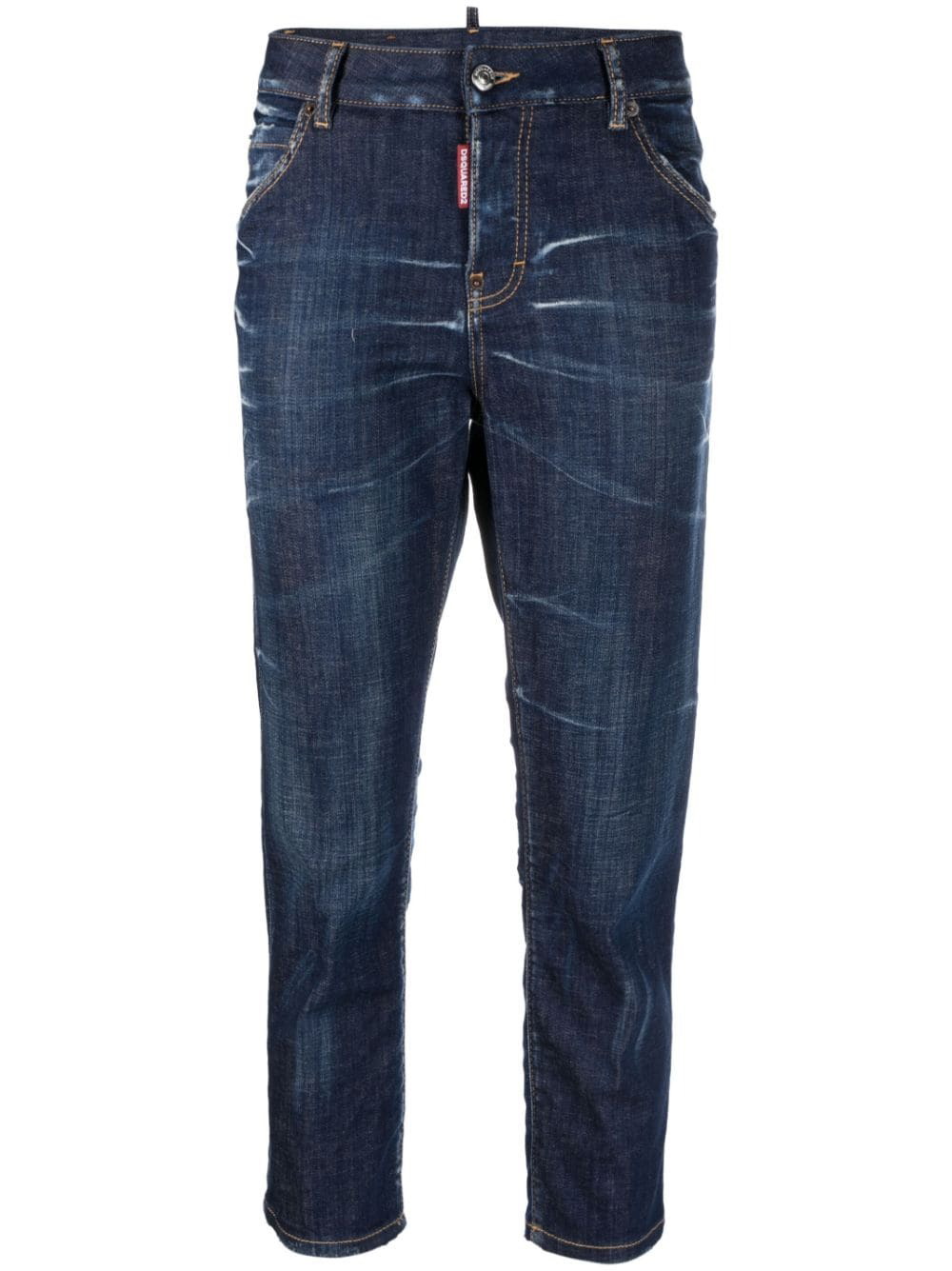 DSQUARED2 - Cool Girl Cropped Denim Jeans Dsquared2
