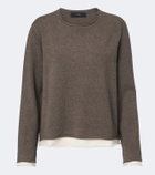 Arch4 Finley layered cashmere sweater