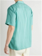 Gitman Vintage - Convertible-Collar Voile Shirt - Blue