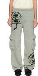 Collina Strada Green Cargo Sweatpants
