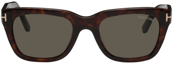 Photo: TOM FORD Tortoiseshell Snowdon Sunglasses