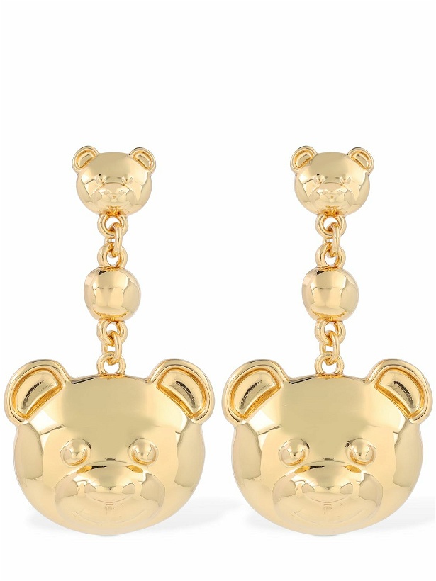 Photo: MOSCHINO - Teddy Bear Drop Earrings