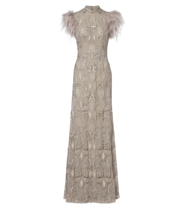 Photo: Georges Hobeika Embellished guipure lace gown