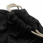 Rick Owens Women's Drawstring Backpack in Black Pearl 