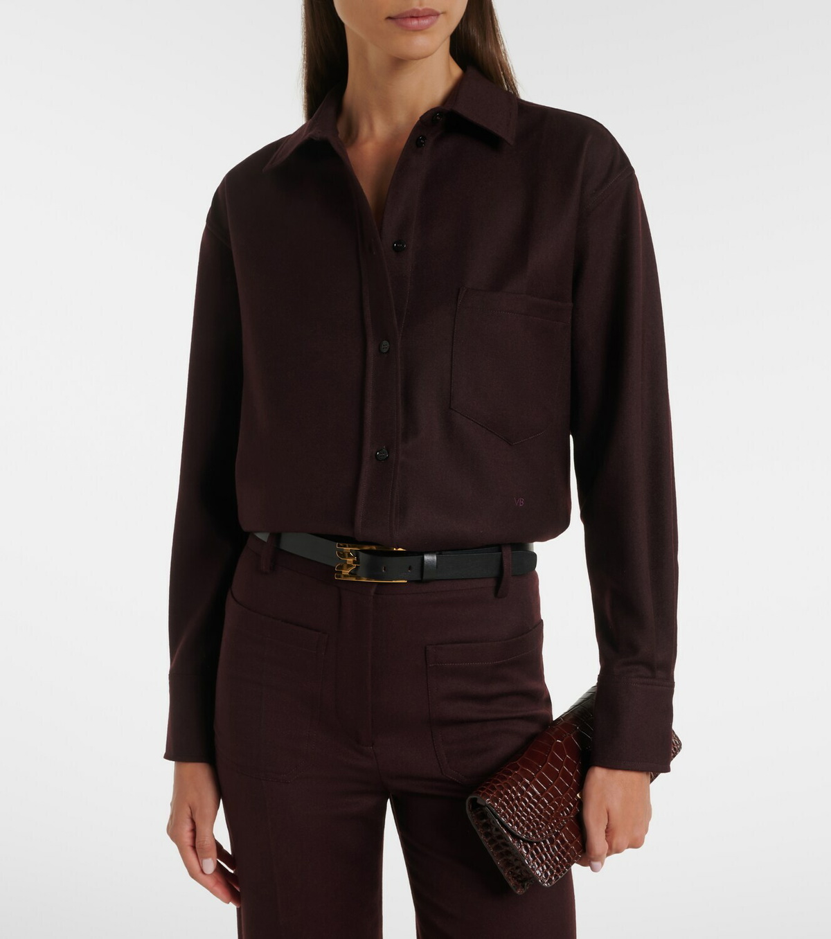 Victoria Beckham Virgin wool shirt