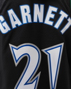 Mitchell & Ness Nba Swingman Jersey Minnesota Timberwolves Alternate 1997 98 Kevin Garnett #21 Black - Mens - Jerseys