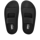 MM6 Maison Margiela Men's Scuba Sandal Sneakers in Black