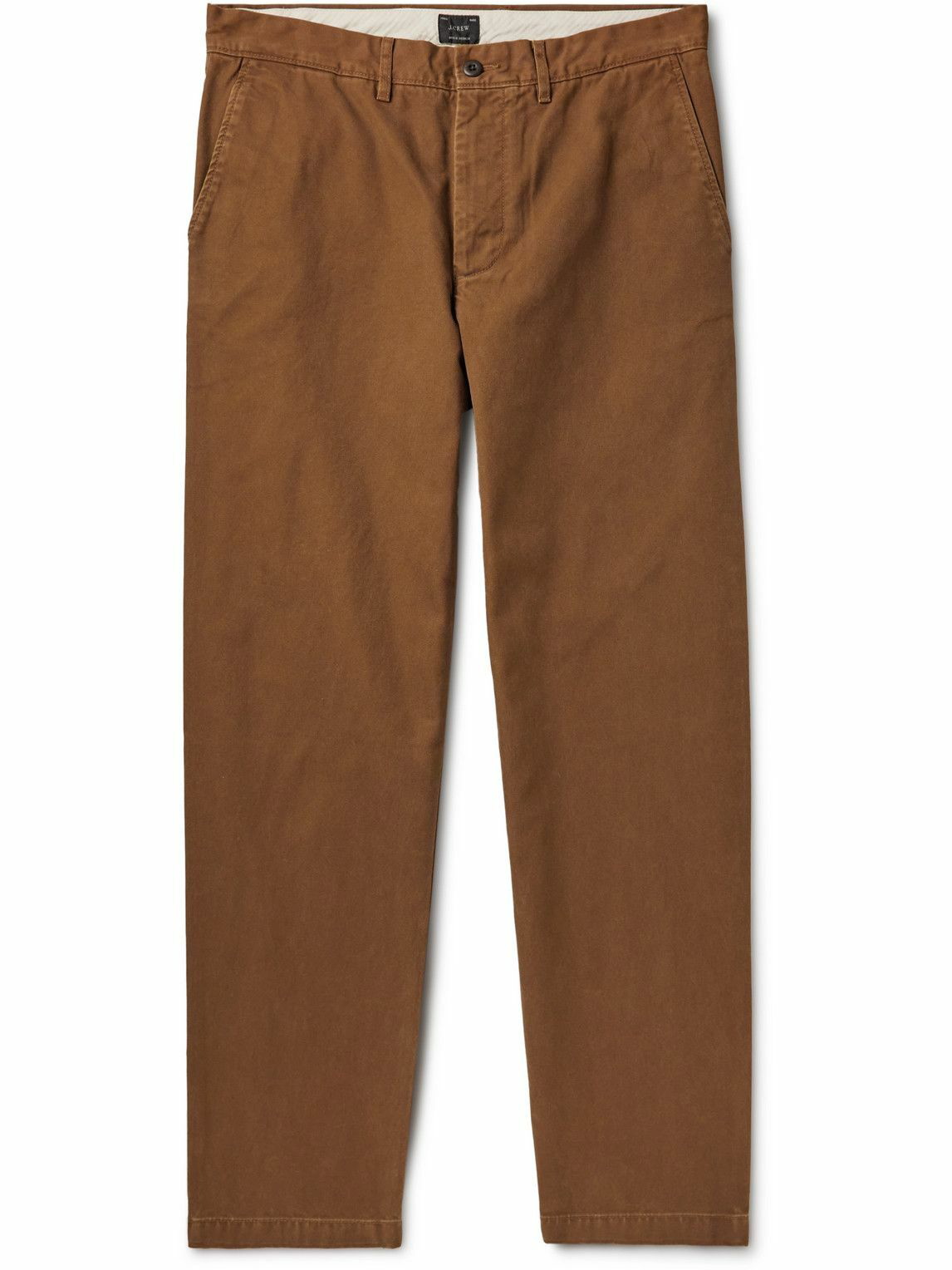 J.Crew Classic Straight-fit pant in stretch corduroy BI532 - Peanut Khaki