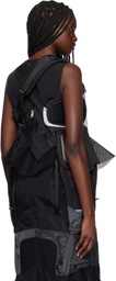 Junya Watanabe Black Komine Protector Paneled Vest