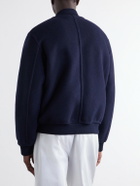 Canali - Reversible Cashmere and Silk-Blend Felt Bomber Jacket - Blue