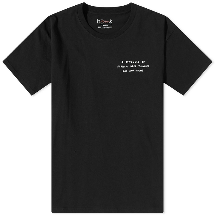 Photo: Polar Skate Co. Struggle T-Shirt in Black