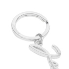 Jacquemus Men's Key Ring in Silver