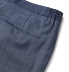 Hugo Boss - Blue Bryder Slim-Fit Prince of Wales Checked Virgin Wool Suit Trousers - Blue