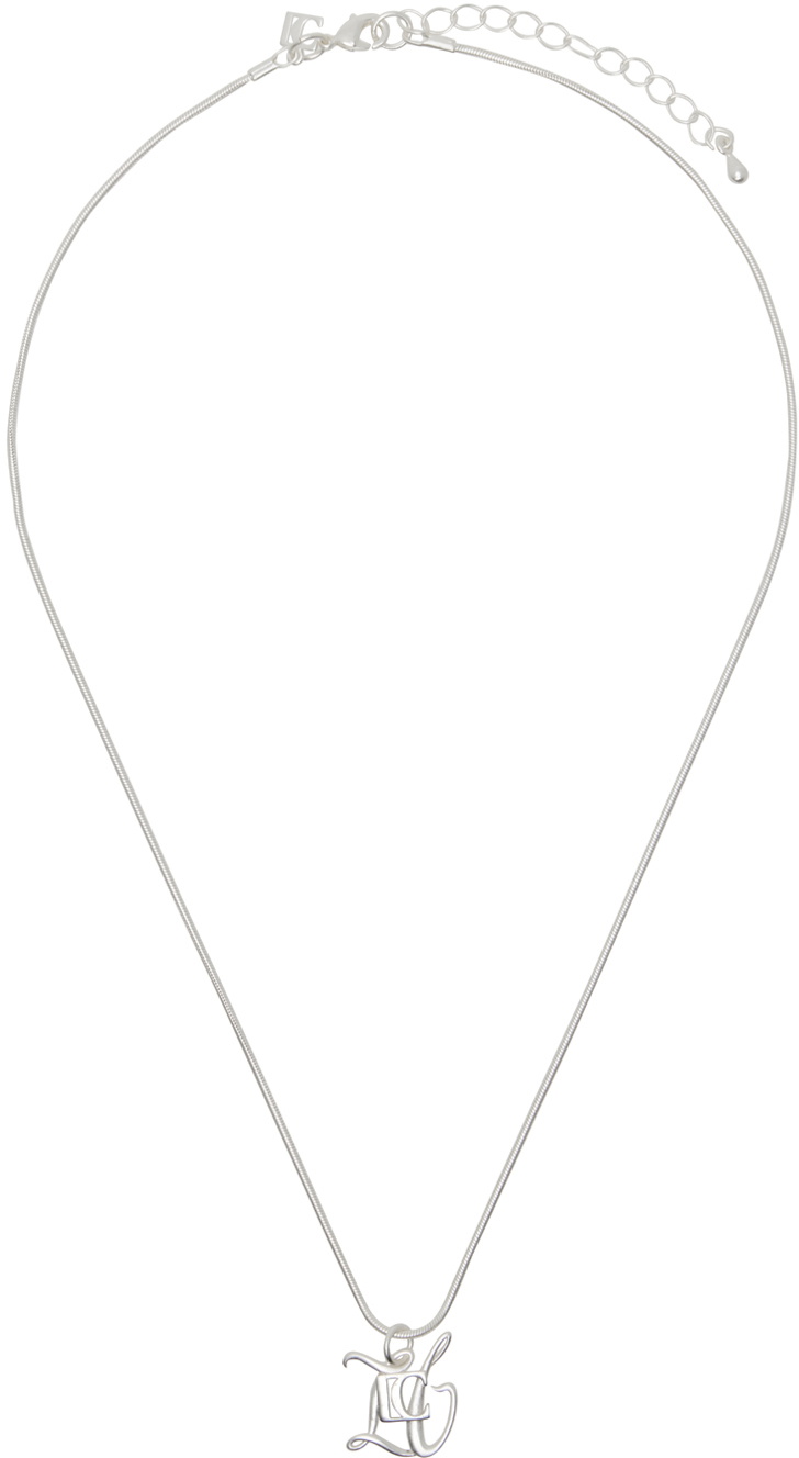 [LOW CLASSIC] / ☆ DOUBLE LC NECKLACE / SILVER LOW CLASSIC Silver Double LC Necklace Low Classic