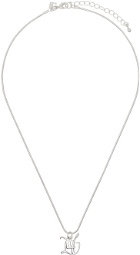 LOW CLASSIC Silver Double LC Necklace