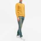 Inverallan Men's 15A Hand Framed Shetland Crew Knit in Achonite