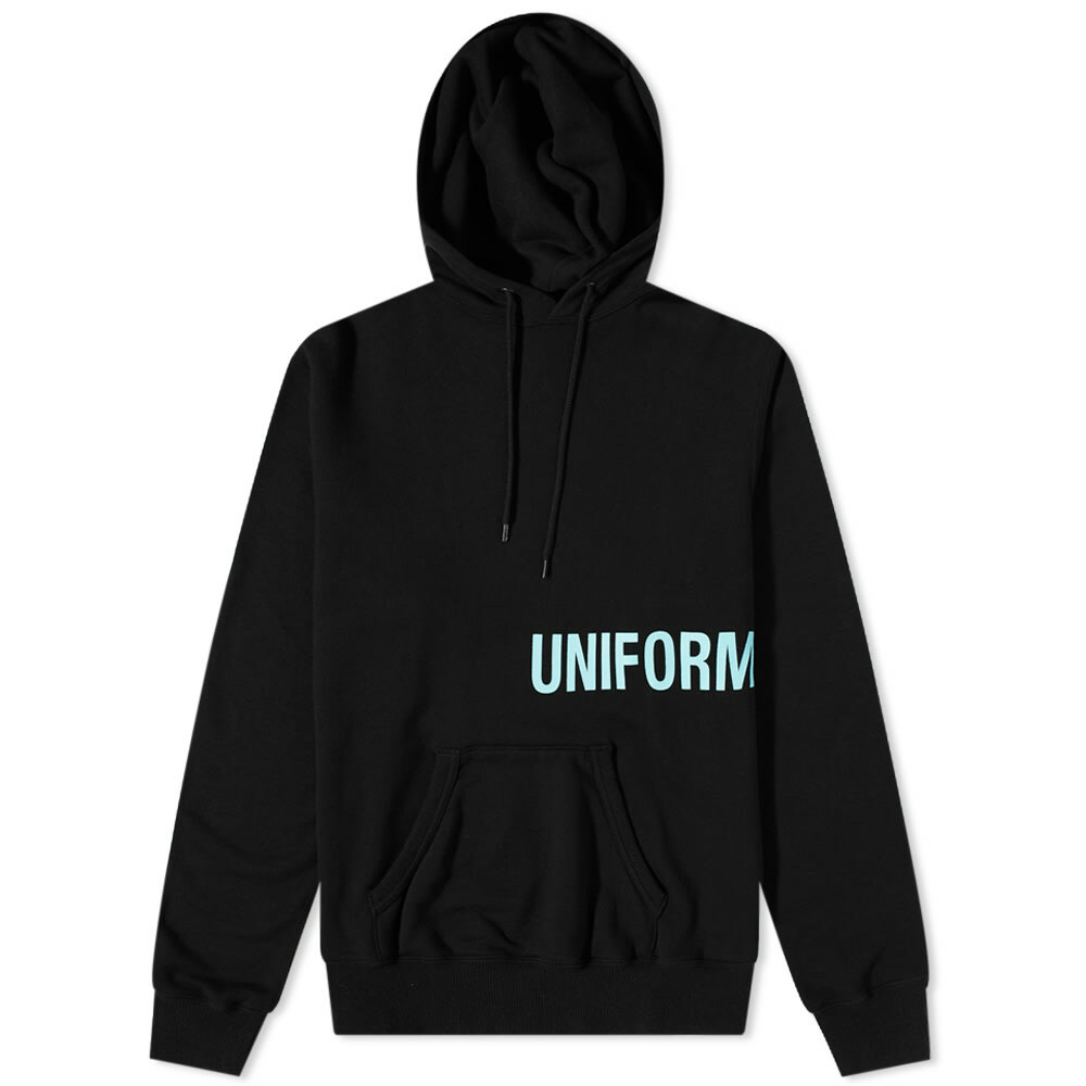 Uniform Experiment Star Box Logo Check Panel Hoody Uniform Experiment