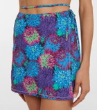 Reina Olga Behati floral miniskirt