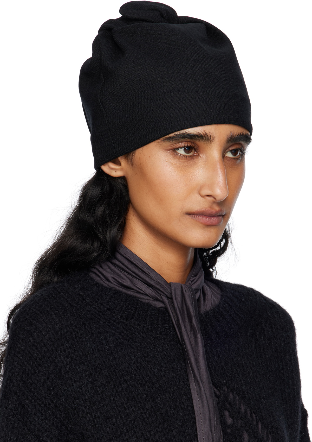OPEN YY Black Wire Beanie