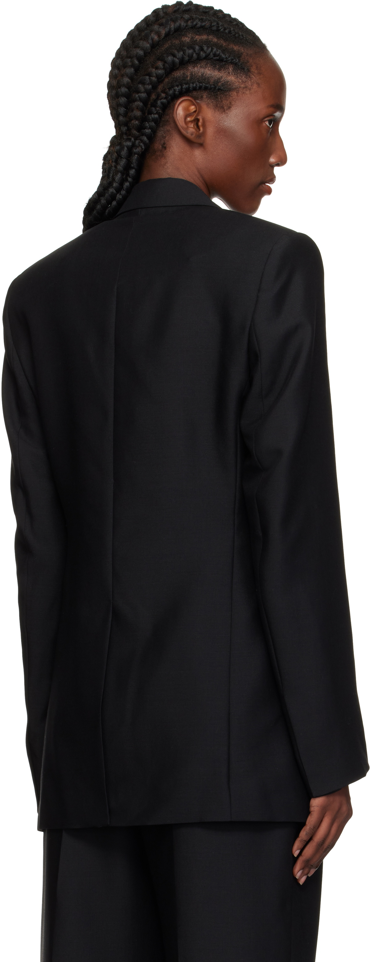 WARDROBE.NYC Black Light Longline Blazer