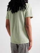 Onia - Garment-Dyed Cotton-Jersey T-Shirt - Green