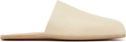 OUR LEGACY WORK SHOP Emporio Armani Beige Cigarr Slippers