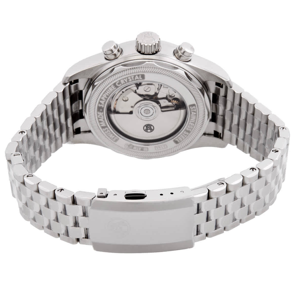 Armand Nicolet MH2 Chronograph Automatic Black Dial Mens Watch A647A-NR-BMA22640A