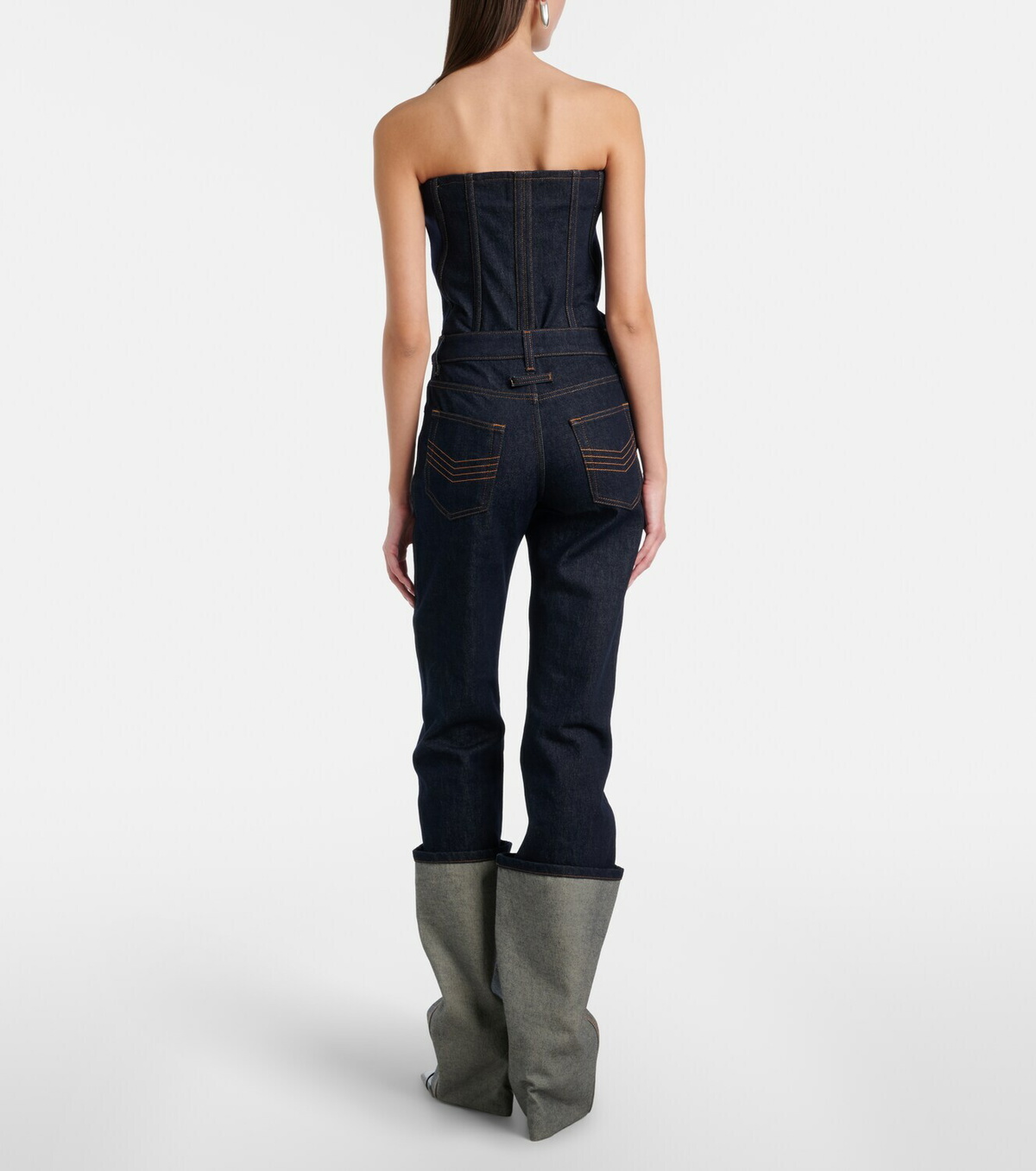 Jean Paul Gaultier Cutout straight jeans