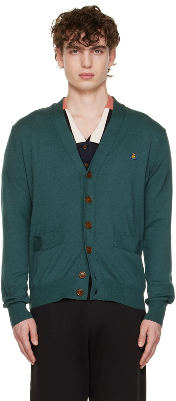 Photo: Vivienne Westwood Green Orb Cardigan