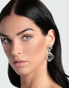 Alberta Ferretti Womens Earrings in Silver