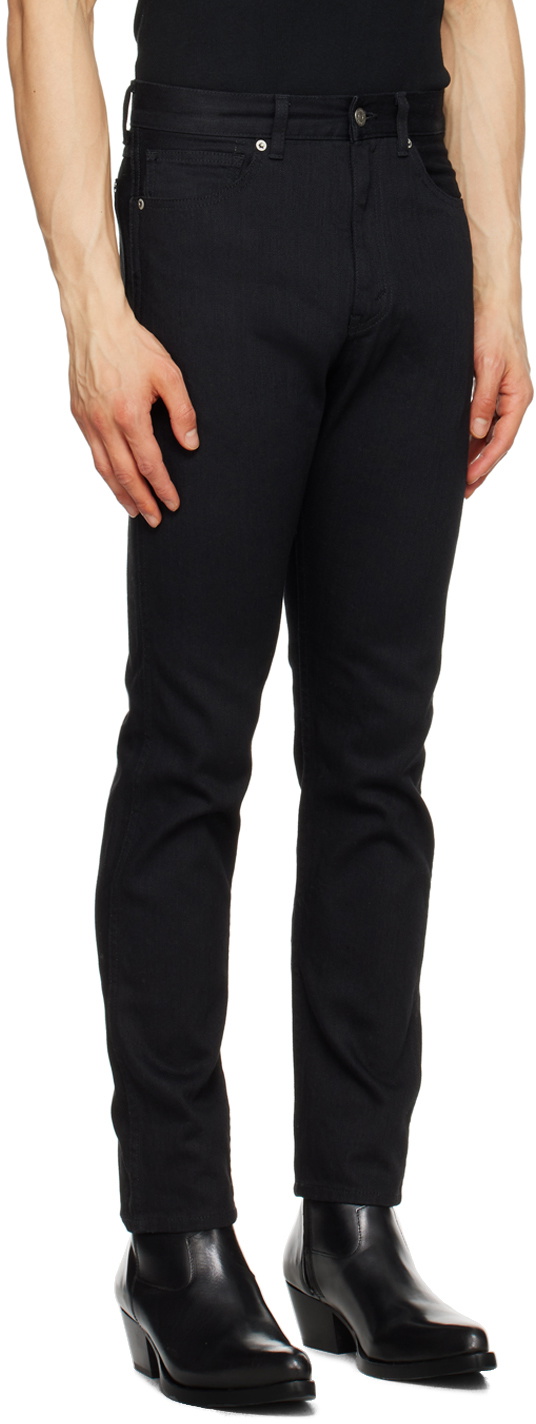 The Letters Black Tapered Jeans