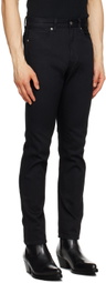 The Letters Black Tapered Jeans