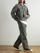 Neighborhood - Savage Cotton-Corduroy Trucker Jacket - Gray
