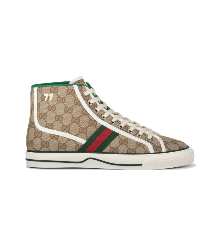 Photo: Gucci - Gucci Tennis 1977 high-top sneakers