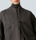 Giorgio Armani Cashmere bomber jacket