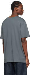 LEMAIRE Gray Scoop Neck T-Shirt