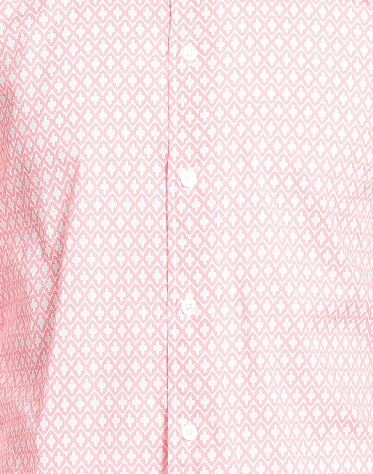 Fedeli Mens Shirt in Salmon pink