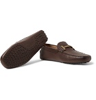 Tod's - Full-Grain Leather Driving Shoes - Men - Brown