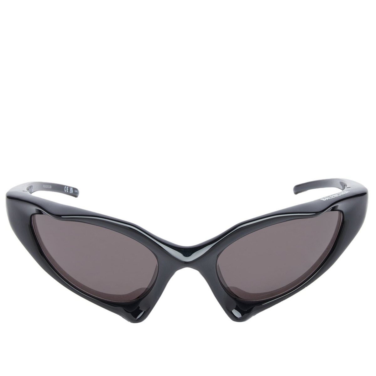 Balenciaga Men's Runner Cat Eye Glasses in Black Balenciaga