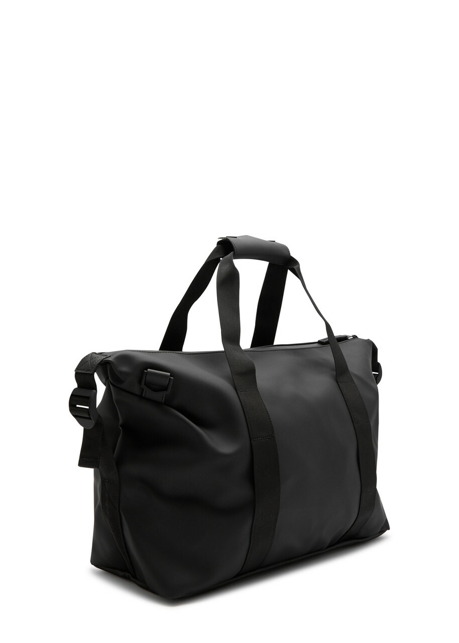 Rains Hilo Small Rubberised Holdall - Black - One Size