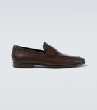 Magnanni Diezma II leather penny loafers
