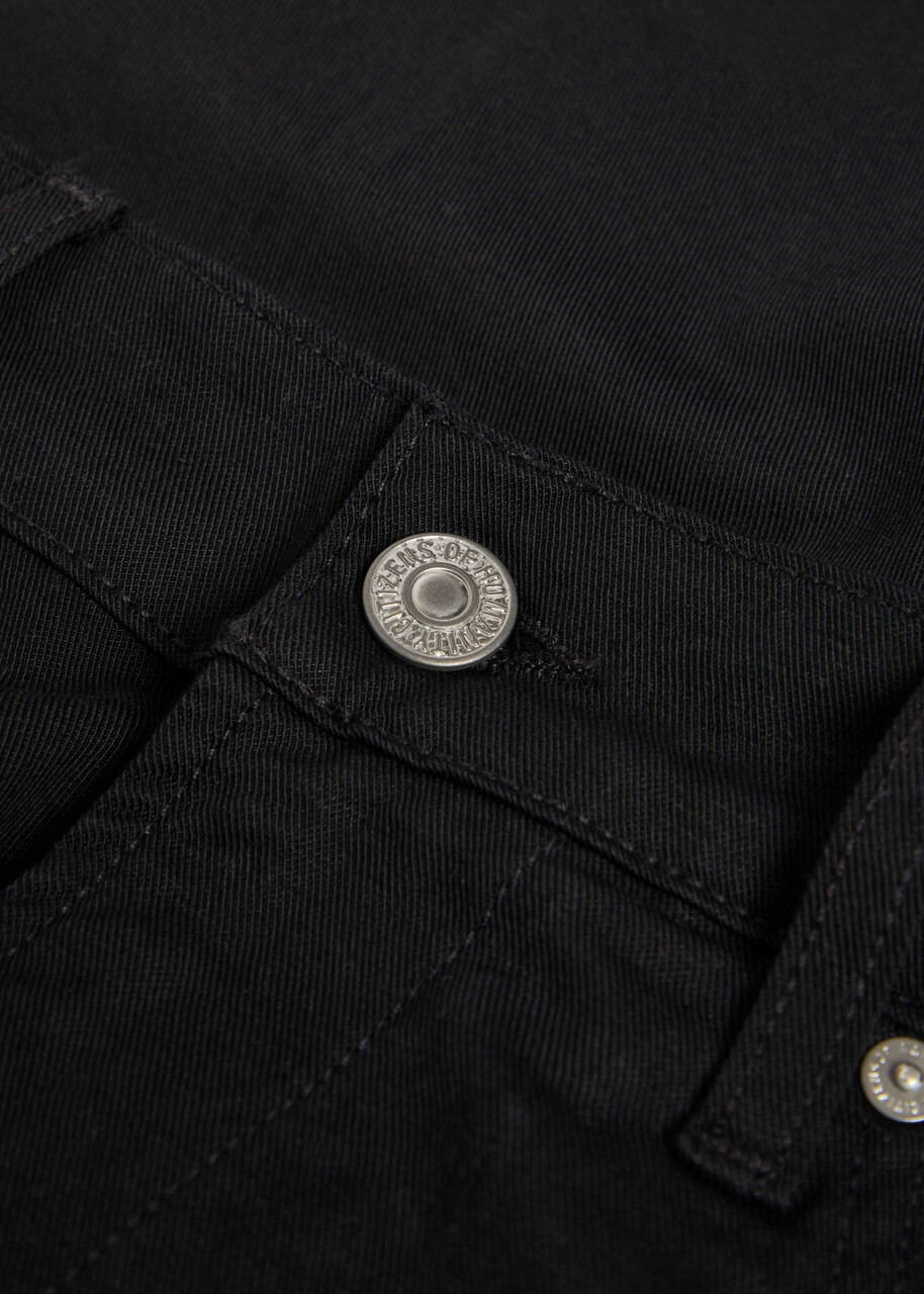 Citizens OF Humanity Elijah Straight-leg Cotton-blend Trousers Black