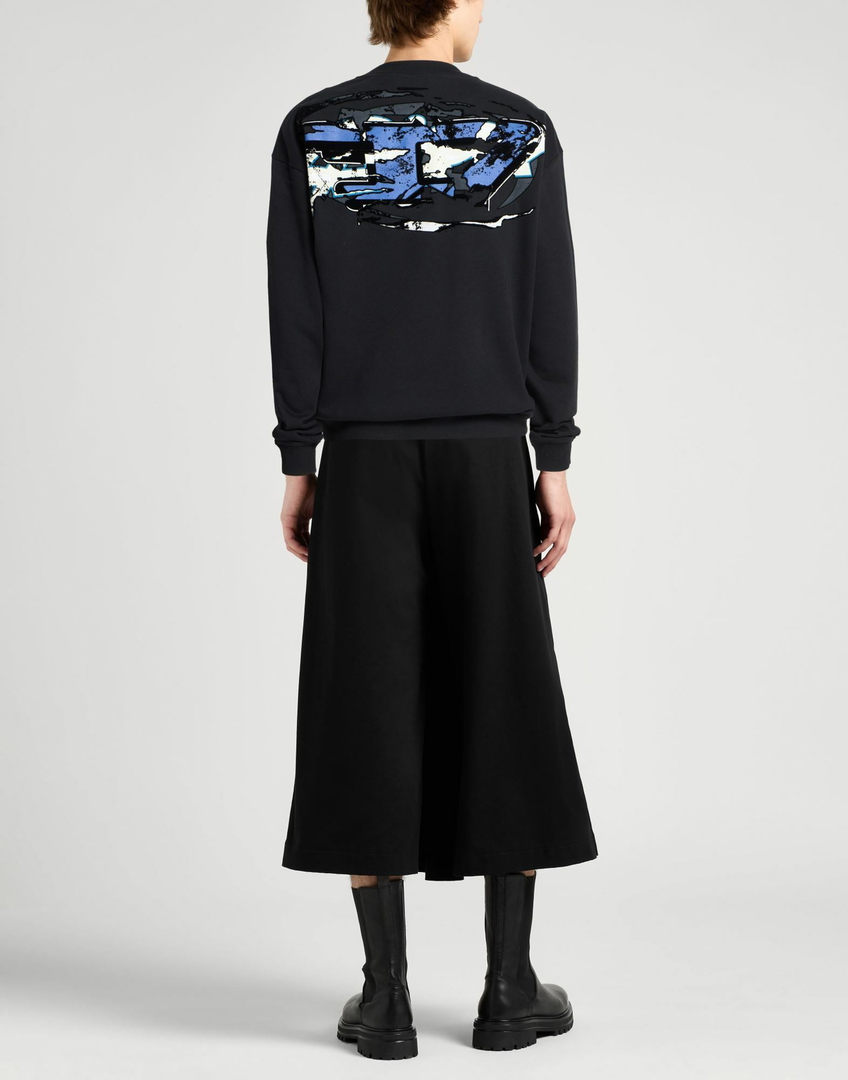 Diesel Mens Sweatshirt in Black