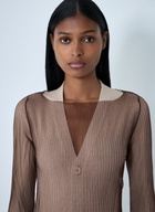 MM6 Maison Margiela Layered Cardigan Dress