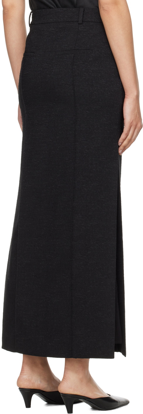 CAMILLA AND MARC Black Rossa Maxi Skirt