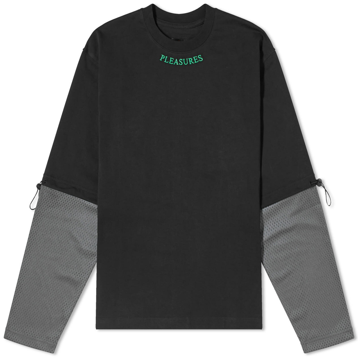 Pleasures Women's Furniture Long Sleeve T-Shirt in Black