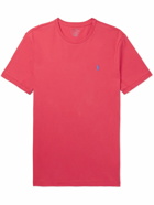 Polo Ralph Lauren - Logo-Embroidered Cotton-Jersey T-Shirt - Red