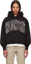 MISBHV Black 'Enlighted' Cropped Hoodie