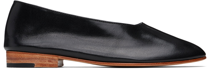Photo: Martiniano Black Glove Ballerina Flats