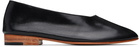 Martiniano Black Glove Ballerina Flats